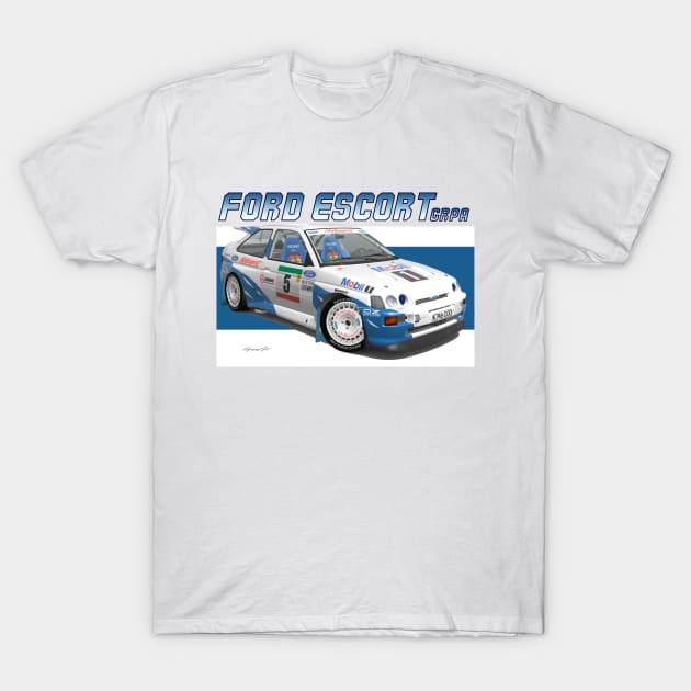 GrA Ford Escort V T-Shirt by PjesusArt